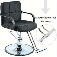 Load image into Gallery viewer, Barber Chair with Heavy Duty Hydraulic Pump