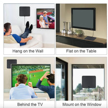 Load image into Gallery viewer, 300 Miles Indoor Digital Amplified HDTV Antenna W/ Signal Booster