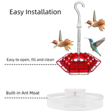Load image into Gallery viewer, Ant Proof Hummingbird Feeder Outdoor Hanging Perch