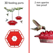 Load image into Gallery viewer, Ant Proof Hummingbird Feeder Outdoor Hanging Perch