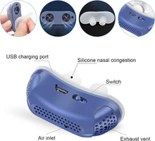 Load image into Gallery viewer, Micro CPAP Sleep Apnea Machine For Travel & Anti Snoring - CPAP Alternative