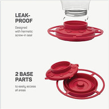 Load image into Gallery viewer, Hanging Bee Proof Hummingbird Water Feeders with Perch