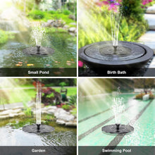 Load image into Gallery viewer, Outdoor Solar Water Fountain – Eco-Friendly Garden Décor, Great Gift for Garden Lovers