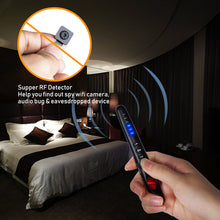 Load image into Gallery viewer, Hidden Camera Bug Detector and GPS Tracker for Hotels and Cars