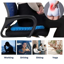 Load image into Gallery viewer, Orthopedic Gel Seat Cushion for Tailbone and Lower Back Pain Relief
