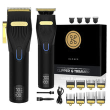 Load image into Gallery viewer, 2 in 1 Professional Hair clippers and Trimmer for men and Barbers