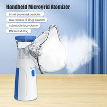 Load image into Gallery viewer, Portable Mini Mesh Nebulizer Adult & Kids