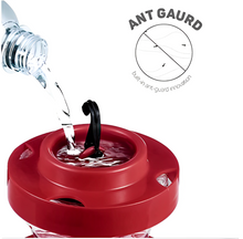 Load image into Gallery viewer, Hanging Bee Proof Hummingbird Water Feeders with Perch