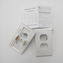 Load image into Gallery viewer, 4-Pack: LED Night Light Outlet Cover – Assorted Styles