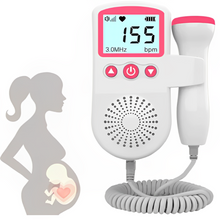 Load image into Gallery viewer, Fetal Doppler Heart Rate Monitor Home Pregnancy Baby Fetal Heart Rate Sound Detector