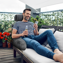 Load image into Gallery viewer, Reading Bed Pillow with Arms