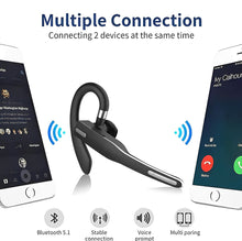 Load image into Gallery viewer, Trucker Dual Mic Wireless Bluetooth 5.1 Noise Cancelling Headset/Earpiece