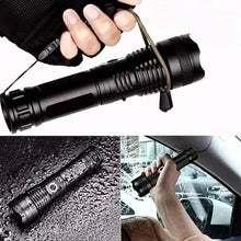 Load image into Gallery viewer, Super Bright LED Tactical Flashlight Rechargeable 100000 LM
