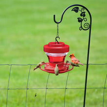 Load image into Gallery viewer, Hanging Bee Proof Hummingbird Water Feeders with Perch
