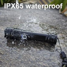 Load image into Gallery viewer, Super Bright LED Tactical Flashlight Rechargeable 100000 LM
