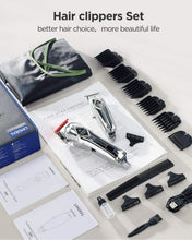 Load image into Gallery viewer, 2 in 1 Hair Clippers Set for men and Barbers
