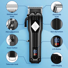 Load image into Gallery viewer, 3 in 1 Hair Clippers Professional kit for men and barbers
