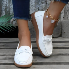 Load image into Gallery viewer, Women Shoes Soft Leather Slip on Walking Loafers Shoes
