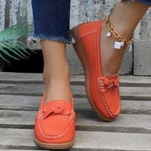 Load image into Gallery viewer, Women Shoes Soft Leather Slip on Walking Loafers Shoes
