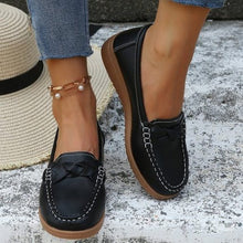 Load image into Gallery viewer, Women Shoes Soft Leather Slip on Walking Loafers Shoes
