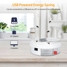 Load image into Gallery viewer, Electric Fly Trap Silent USB Powered and Automatic
