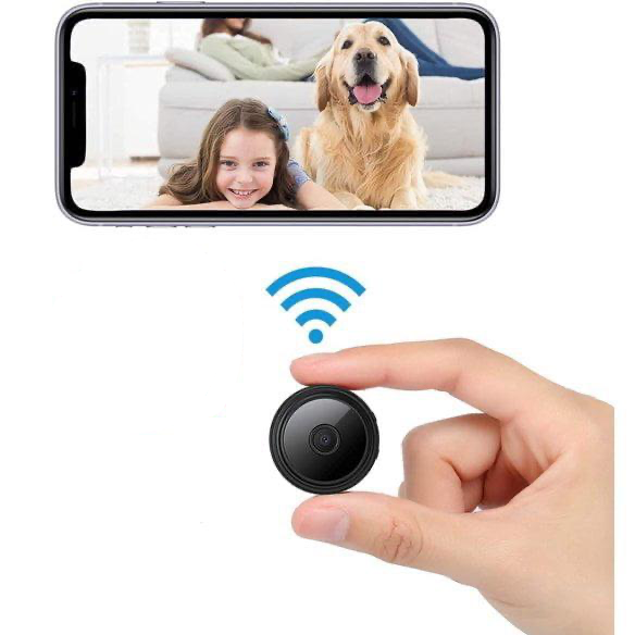 Mini Wireless Magnetic Camera with Audio and Video Live Feed